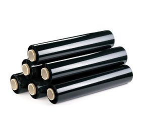 Folia strech/czarna 3kg brutto EKO-PAK