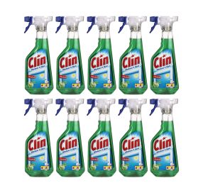 10x Płyn okna spray 500ml Clin