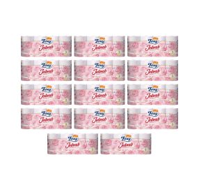 14x Papier toaletowy celuloza 3w biały Foxy Jedwab (8)