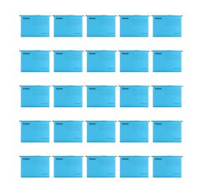 25x Teczka zawieszkowa A4 niebieska Pendaflex