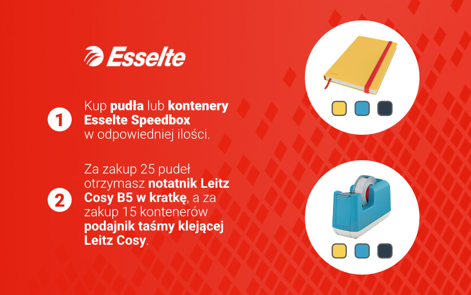 Promocja Esselte Speedbox