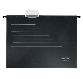 Teczka zawieszka A4 czarna Alpha Recycle Leitz