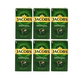 6x Kawa mielona Jacobs Kronung 500g