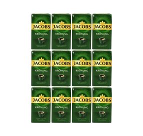 12x Kawa mielona Jacobs Kronung 500g