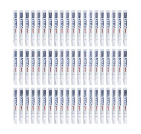 60x Marker olejowy 2.2-2.8mm biały okrągły Uni PX20