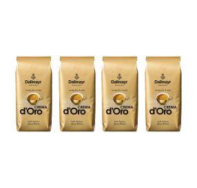 4x Kawa ziarnista Dallmayr D ORO 1kg