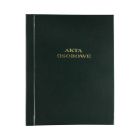 Teczka akta osobowe zielona Barbara ABCDE