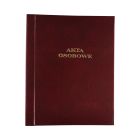 Teczka akta osobowe bordowa Barbara ABCDE