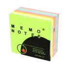 Karteczki samoprzylepne 75x75/400 tęczowe Dalpo