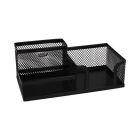 Przybornik biurko duży siatka/czarny Grand GR093