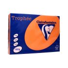 Papier ksero A4 160g mandarynkowy Trophee 1042