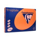 Papier ksero A4 120g mandarynkowy Trophee