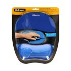 Podkładka mysz/nadgrastek niebieska Crystal Fellowes 9114120