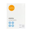 Etykiety uniwersalne 52.5x29.6/40 białe Tamto (100)