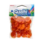 Guziki 40g pomarańczowe Brewis GU-2