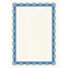 Dyplom A4 170g Falbala niebieska (25)