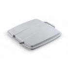Pokrywa kosz śmieci 90l szara Durable
