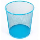 Kosz śmieci 12l niebieski siatka Leviatan