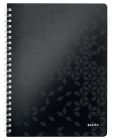 Kołonotatnik A4/80 kratka czarny NewWOW Leitz