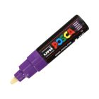 Marker plakatowy 8mm fioletowy ścięty Posca