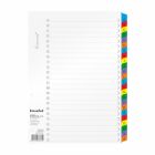 Przekładki kartonowe A4 A-Z Biurfol