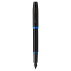 Pióro wieczne czarne F IM Professional marine blue Parker