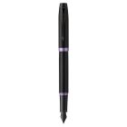 Pióro wieczne czarne F IM Professional amethystpurple Parker