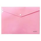 Teczka kopertowa A4/PP pastel różowy Biurfol