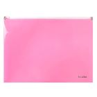 Teczka A4/PP pastel różowy suwak Biurfol