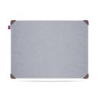Tablica filcowa 60x45 ALU EDGE popiel MemoBe IDEA