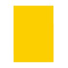 Karton kolor A3 żółty 170g HappyColor