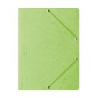 Teczka gumka A4 jzielona preszpan Bantex