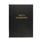 Teczka akta osobowe /wąsy/blaszka czarna PantaPLast