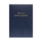 Okładka kanałowa A granatowa 95k pr dyplom