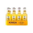 Napój gazowany 250ml pomarańczowy Kinga Sparclino but szkło