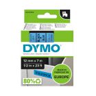 Taśma 12mmx7m czarno/niebiesk Dymo 45016