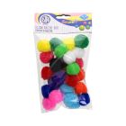 Pompon dekoracyjny 30mm TęczoweKulki duże 335119014