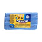 Plastelina 1kg błękitna luz