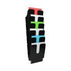 Półka ulotki A4/6 pion czarny Durable Flexiplus