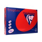 Papier ksero A4 80g czerwony/koral Trophee 8175