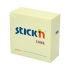 Karteczki samoprzylepne 76x76/400 pastel żółty StickN 21072