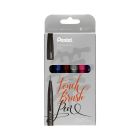 Pisak mix Brush Sign Pen Pentel (6)