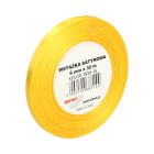 Wstążka dekoracyjna satynowa 6mm/32m żółta Brewis 16