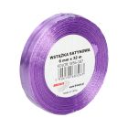 Wstążka dekoracyjna satynowa 6mm/32m jasnyfiolet Brewis 187
