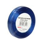 Wstążka dekoracyjna satynowa 6mm/32m ciemnonieb Brewis 40