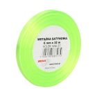 Wstążka dekoracyjna satynowa 6mm/32m jasnoziel Brewis 57