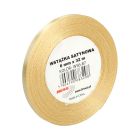 Wstążka dekoracyjna satynowa 6mm/32m złota Brewis 87