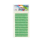 Dżety samoprzylepne zielone 6mm Brewis DS23