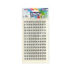 Dżety samoprzylepne srebrne 6mm Brewis DS21