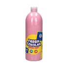 Farba szkolna jasnoróżowa 1000ml Astra